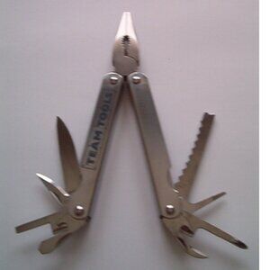 Team Tools 12-in-1 Stainless Steel Compact Foldable Multi-Tool